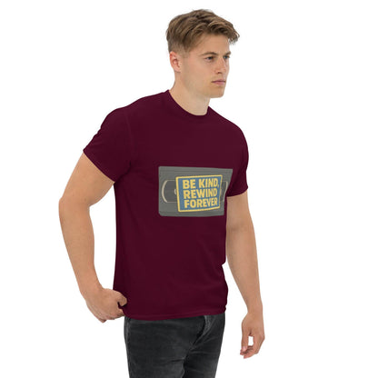 Be Kind, Rewind Forever Unisex classic tee  from Rare Plus Apparel – unique movie & pop culture inspired design.