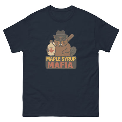 Maple Syrup Mafia Unisex classic tee  from Rare Plus Apparel – unique movie & pop culture inspired design.