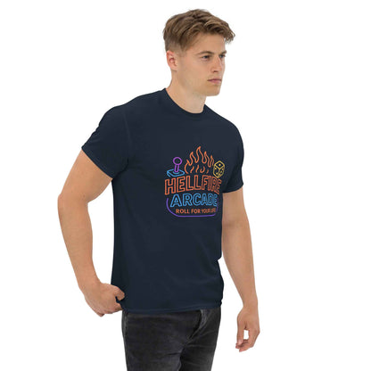 Hellfire Arcade — Hawkins’ Premier Gaming Den Unisex classic tee