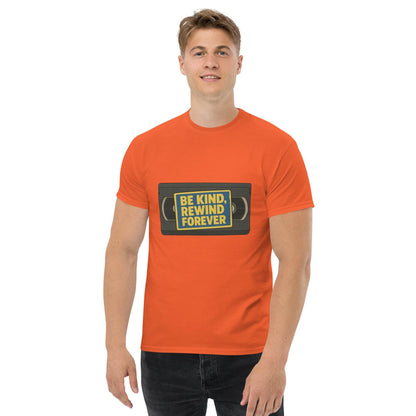 Be Kind, Rewind Forever Unisex classic tee  from Rare Plus Apparel – unique movie & pop culture inspired design.