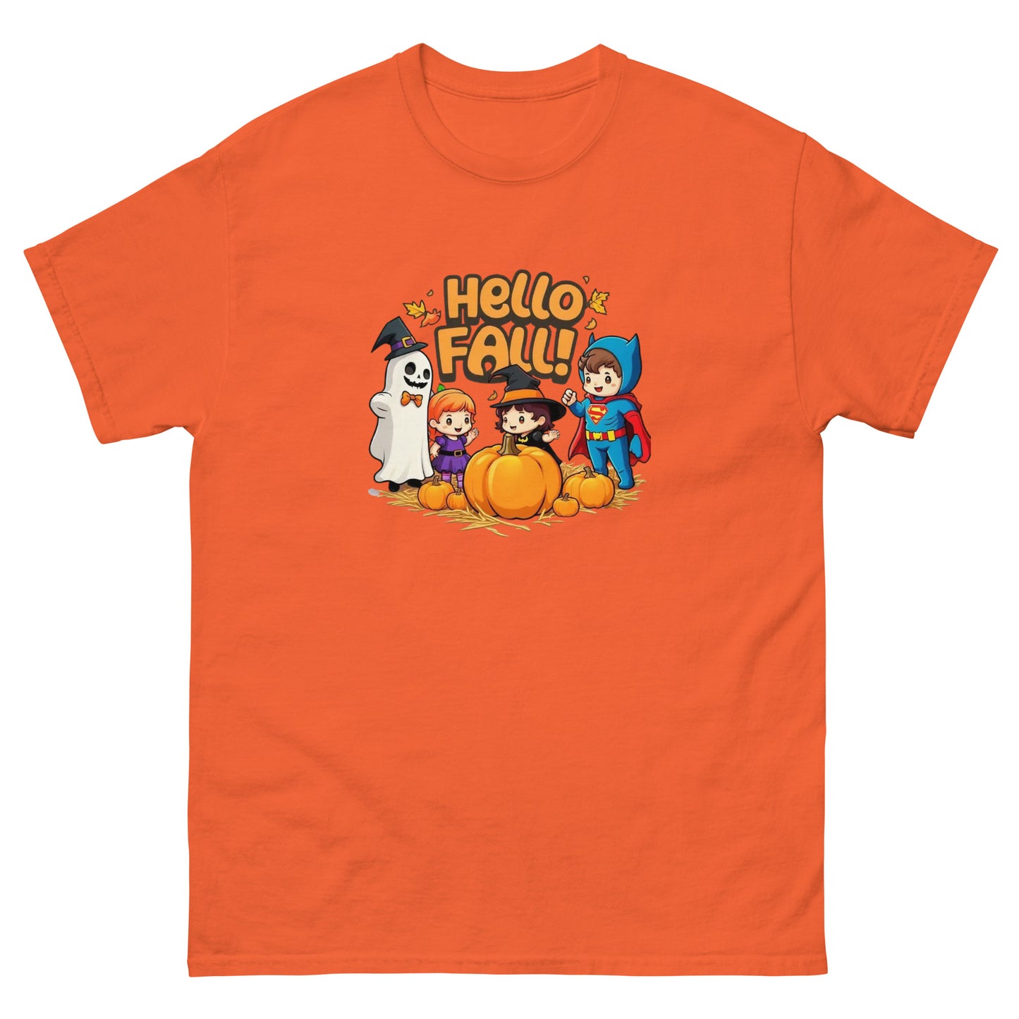 Hello Fall Unisex classic tee  from Rare Plus Apparel – unique movie & pop culture inspired design.