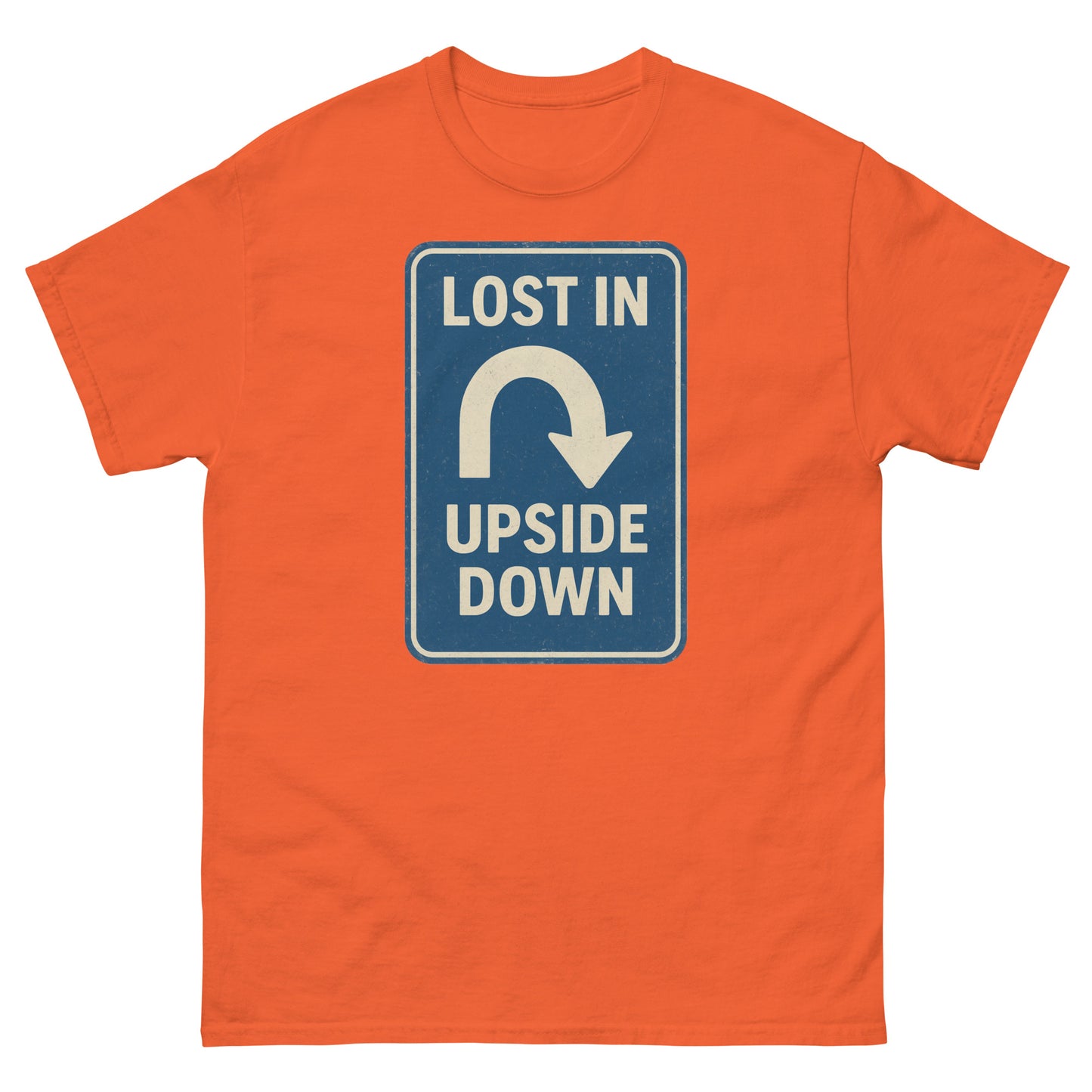 Lost in the Upside Down Unisex classic tee  from Rare Plus Apparel – unique movie & pop culture inspired design.