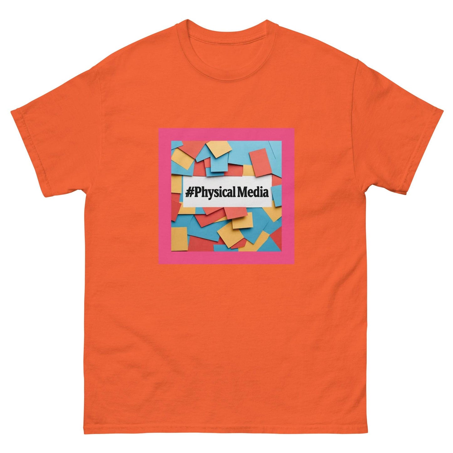 #PhysicalMedia Unisex classic tee - Rare Plus Apparel!