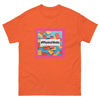 #PhysicalMedia Unisex classic tee - Rare Plus Apparel!