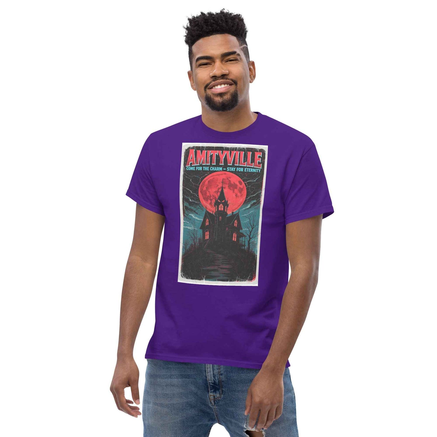 Amityville — Come for the Charm, Stay for Eternity Unisex classic tee