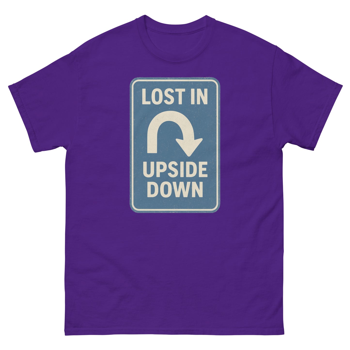 Lost in the Upside Down Unisex classic tee  from Rare Plus Apparel – unique movie & pop culture inspired design.