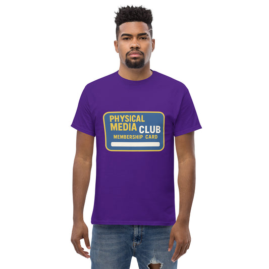 Physical Media Club Unisex classic tee  from Rare Plus Apparel – unique movie & pop culture inspired design.