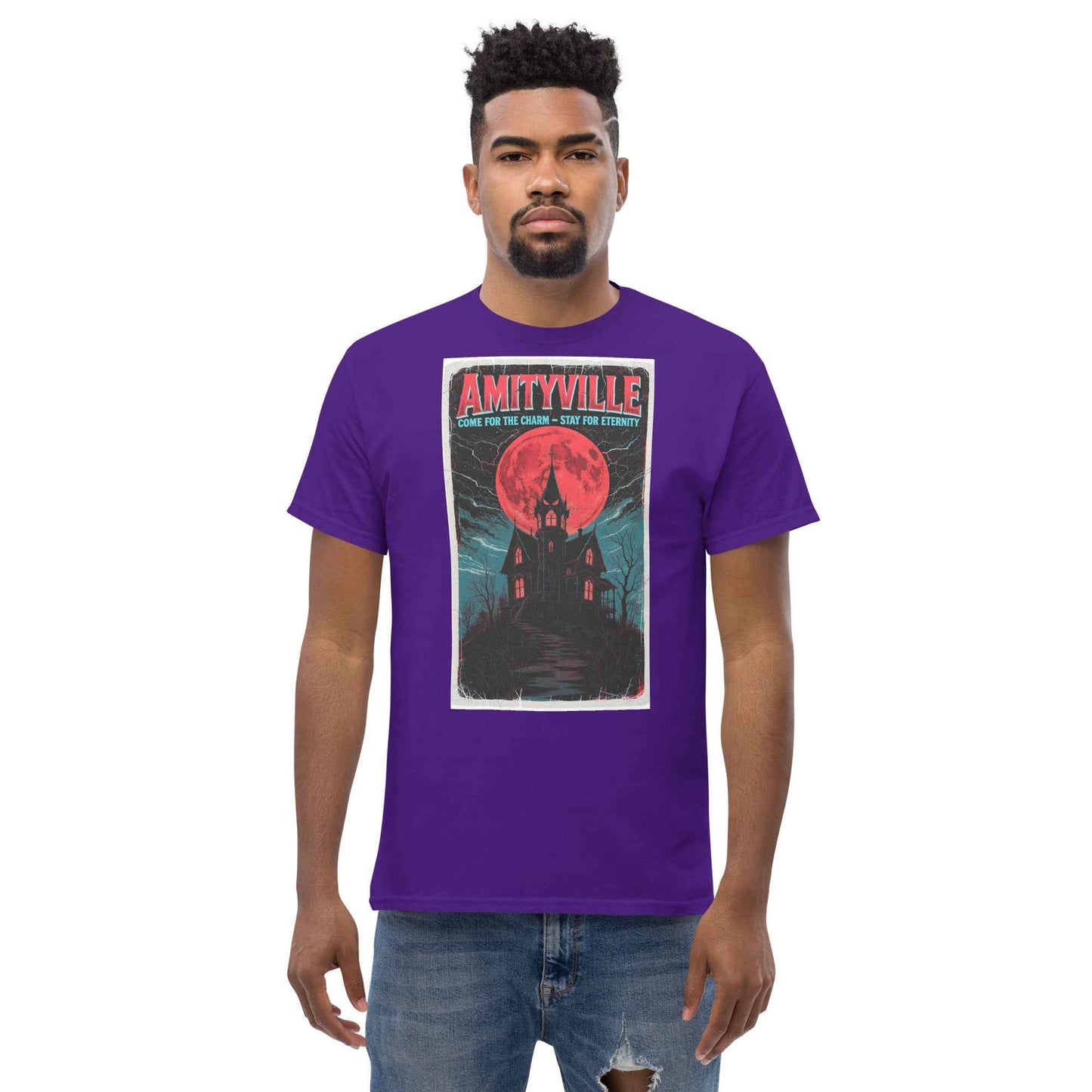 Amityville — Come for the Charm, Stay for Eternity Unisex classic tee