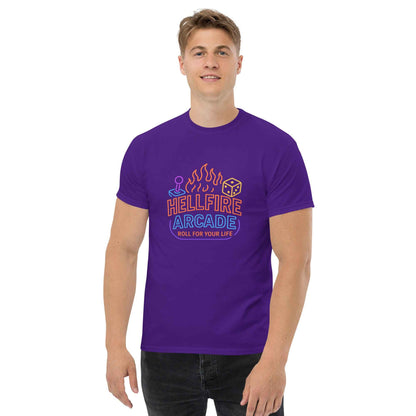 Hellfire Arcade — Hawkins’ Premier Gaming Den Unisex classic tee