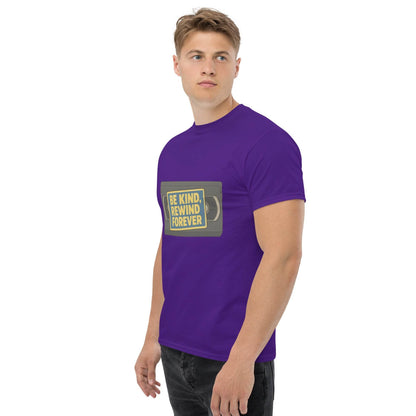 Be Kind, Rewind Forever Unisex classic tee  from Rare Plus Apparel – unique movie & pop culture inspired design.