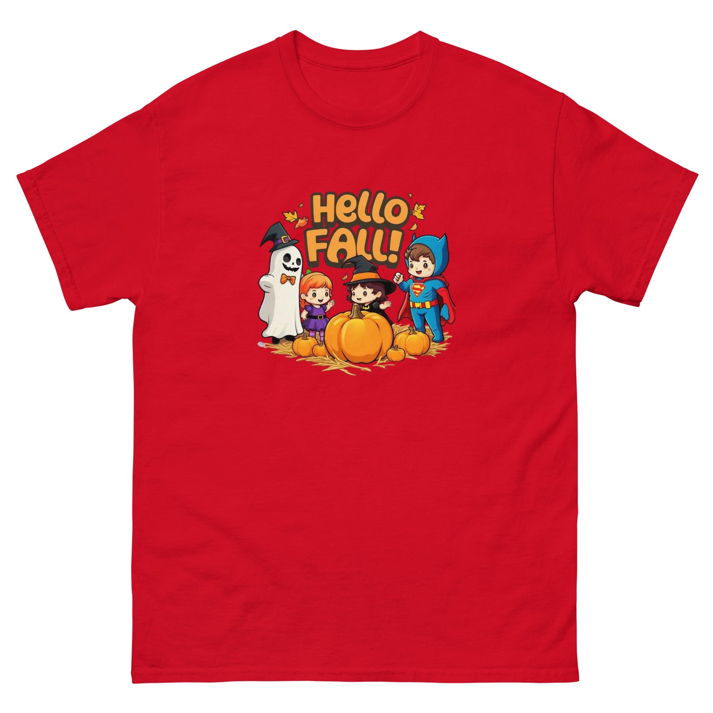 Hello Fall Unisex classic tee  from Rare Plus Apparel – unique movie & pop culture inspired design.