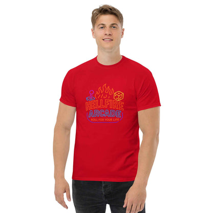 Hellfire Arcade — Hawkins’ Premier Gaming Den Unisex classic tee
