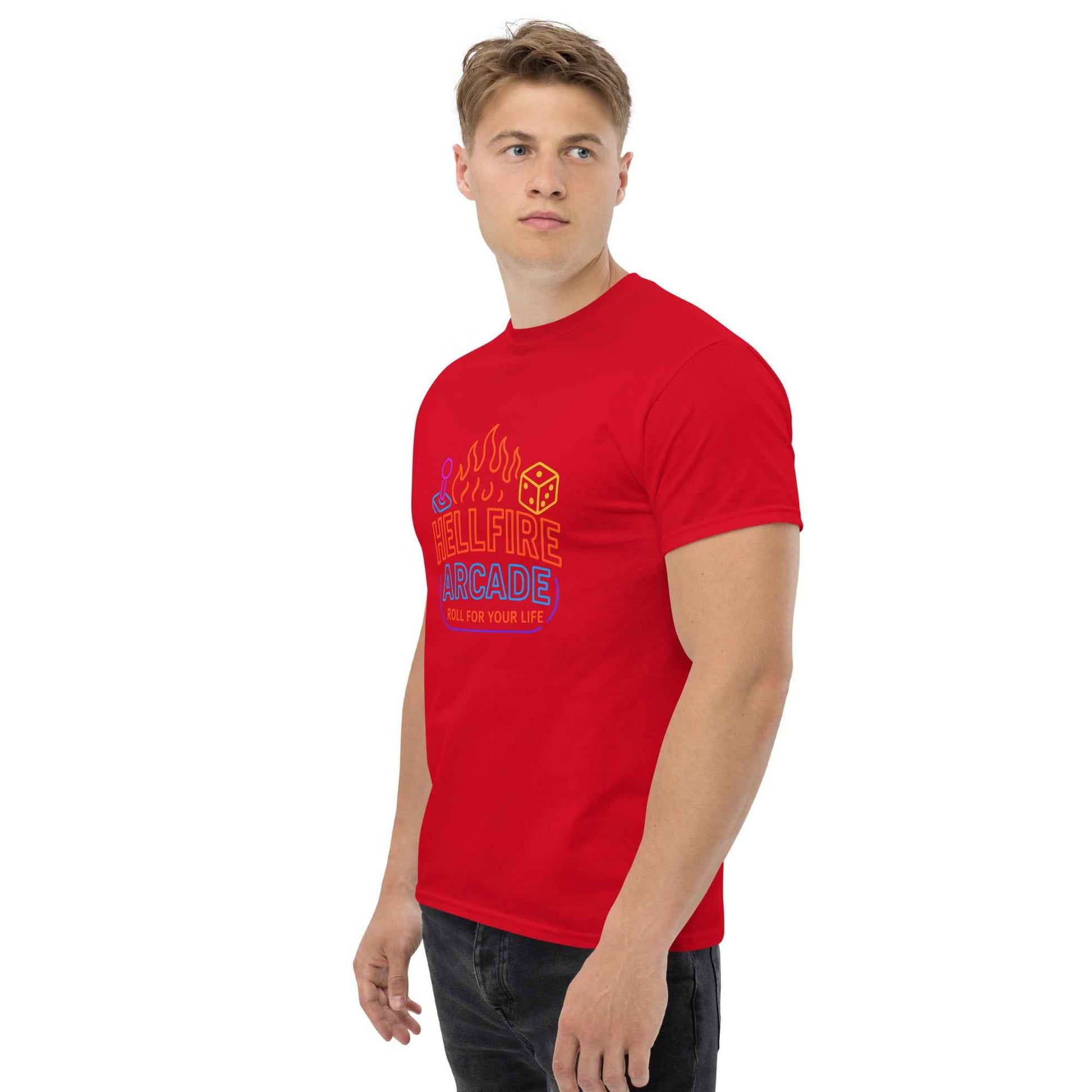 Hellfire Arcade — Hawkins’ Premier Gaming Den Unisex classic tee