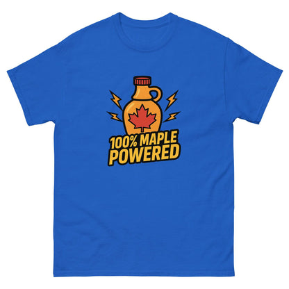 100% Maple Powered Unisex classic tee  from Rare Plus Apparel – unique movie & pop culture inspired design.