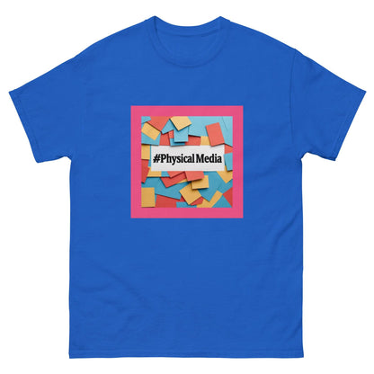 #PhysicalMedia Unisex classic tee - Rare Plus Apparel!