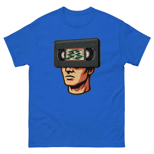 Tape Head Retro VHS Horror Design Unisex classic tee