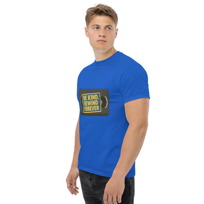 Be Kind, Rewind Forever Unisex classic tee  from Rare Plus Apparel – unique movie & pop culture inspired design.
