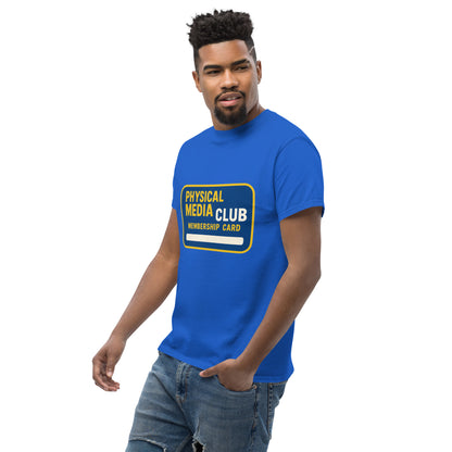 Physical Media Club Unisex classic tee  from Rare Plus Apparel – unique movie & pop culture inspired design.