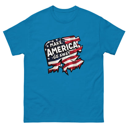 MAGA “Make America Go Away” Unisex classic tee  from Rare Plus Apparel – unique movie & pop culture inspired design.