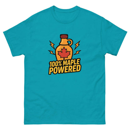 100% Maple Powered Unisex classic tee  from Rare Plus Apparel – unique movie & pop culture inspired design.