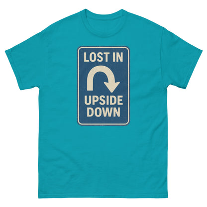 Lost in the Upside Down Unisex classic tee  from Rare Plus Apparel – unique movie & pop culture inspired design.