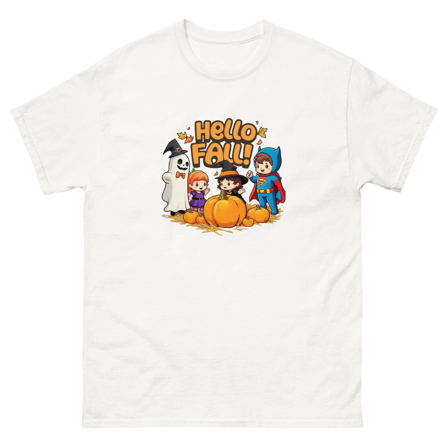 Hello Fall Unisex classic tee  from Rare Plus Apparel – unique movie & pop culture inspired design.