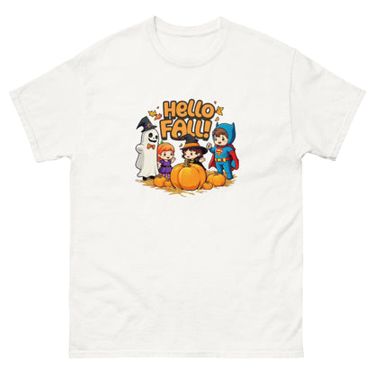 Hello Fall Unisex classic tee  from Rare Plus Apparel – unique movie & pop culture inspired design.