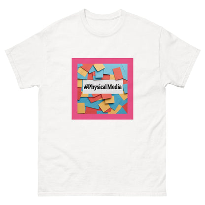 #PhysicalMedia Unisex classic tee - Rare Plus Apparel!