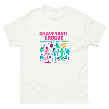 Graveyard Groove – Dancing Ghouls of the 80s Unisex classic tee