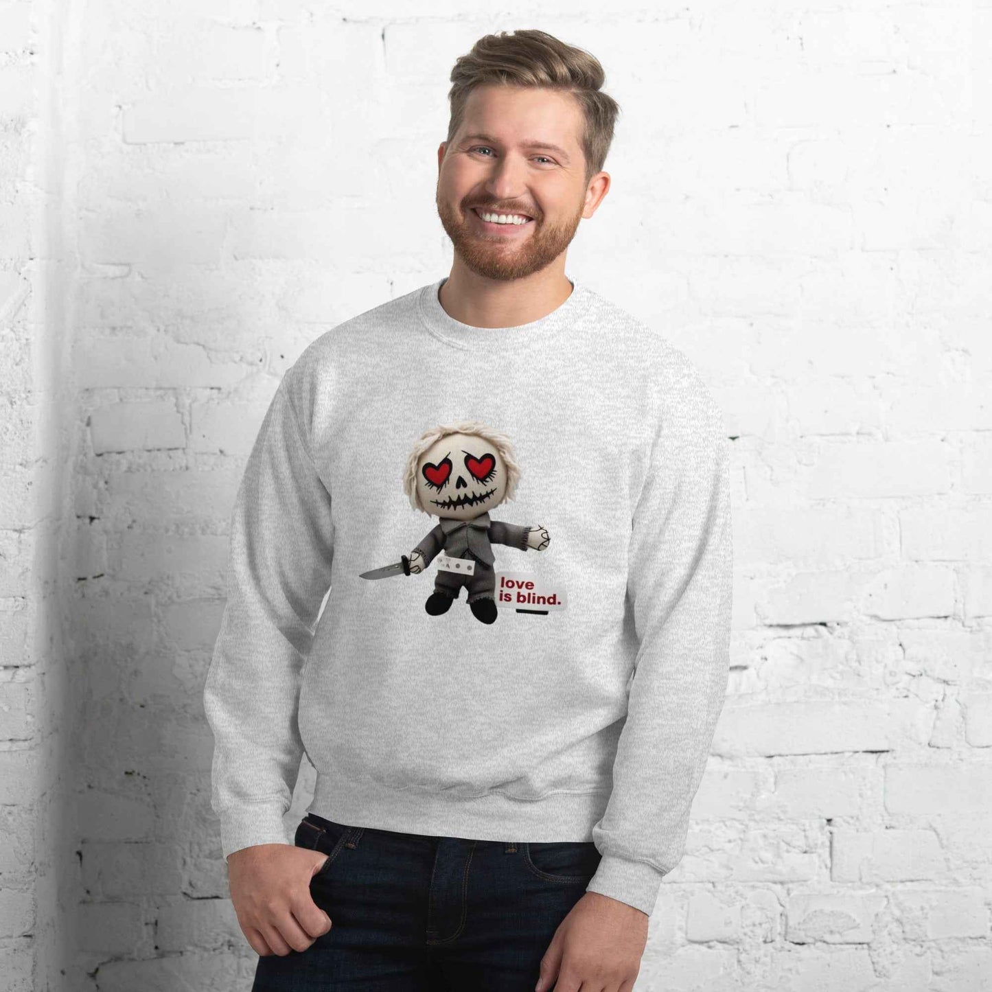 Heart Eyes! Love is Blind Unisex Sweatshirt