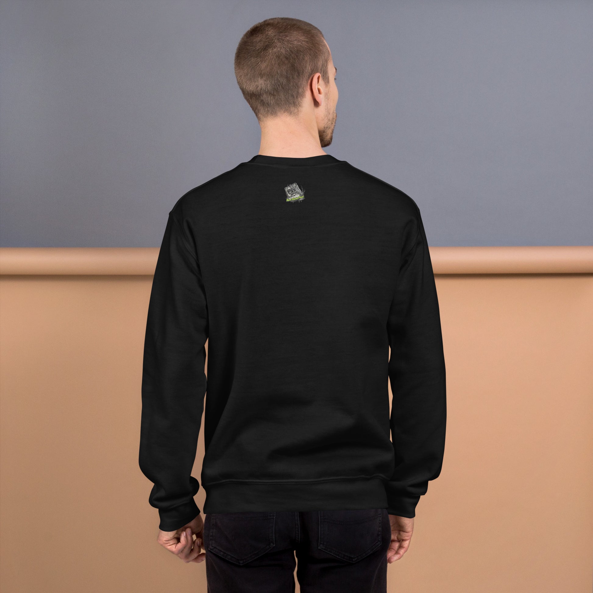 Haunted Halloween House Unisex Sweatshirt  from Rare Plus Apparel – unique movie & pop culture inspired design.