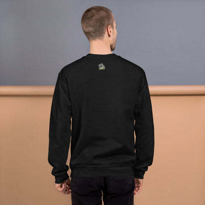 Haunted Halloween House Unisex Sweatshirt  from Rare Plus Apparel – unique movie & pop culture inspired design.