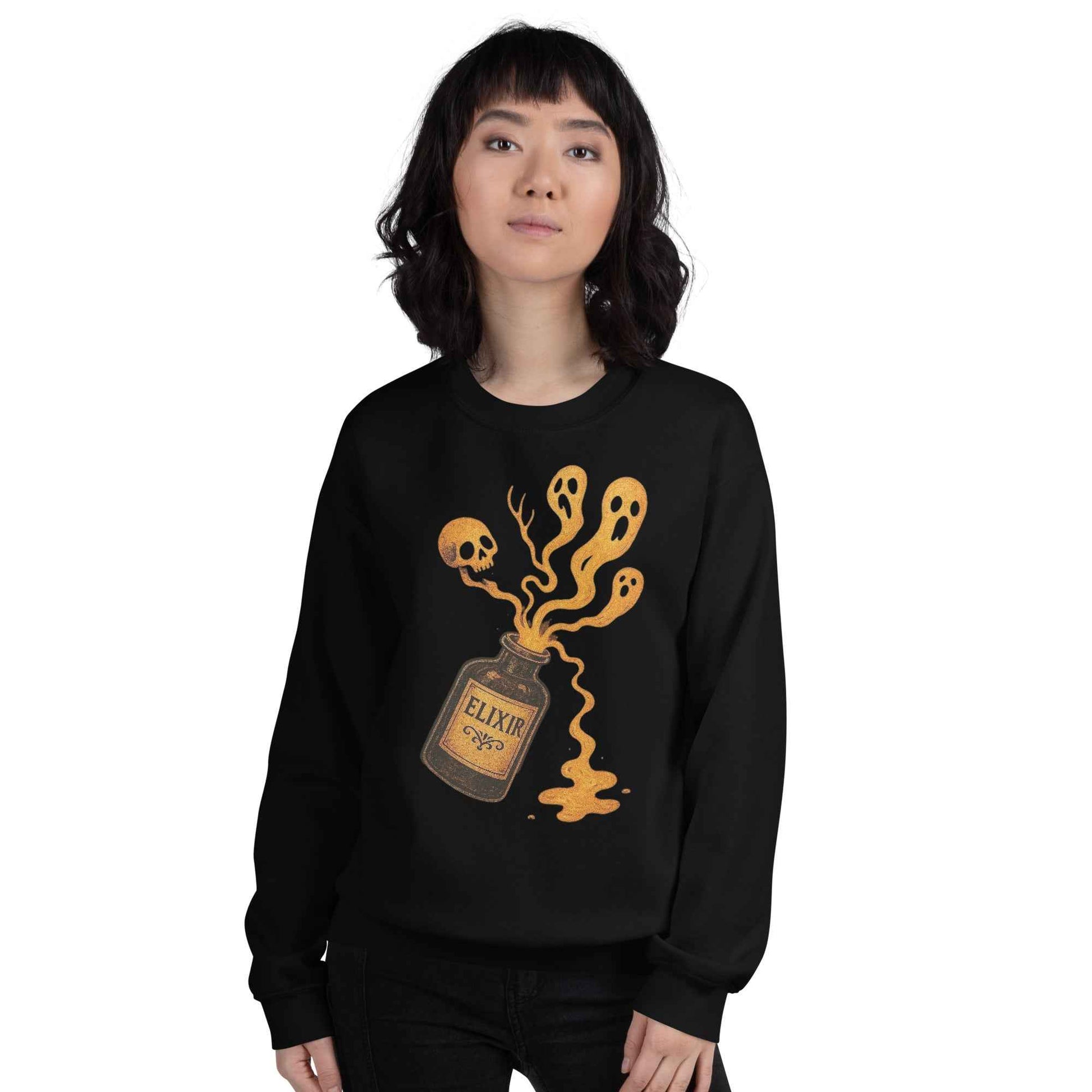 Vintage Horror Art Unisex Sweatshirt