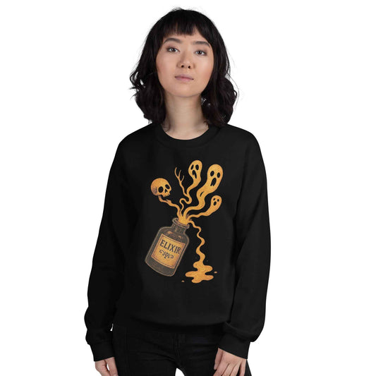 Vintage Horror Art Unisex Sweatshirt