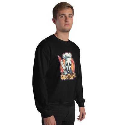 GhostBake Unisex Sweatshirt  from Rare Plus Apparel – unique movie & pop culture inspired design.