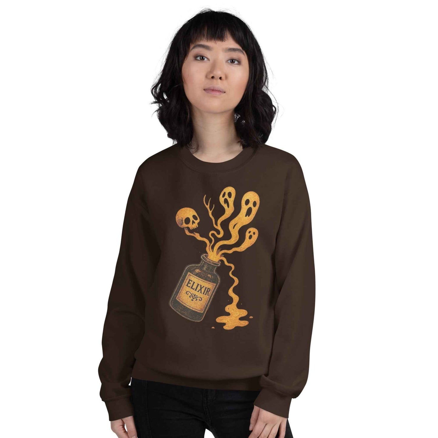 Vintage Horror Art Unisex Sweatshirt