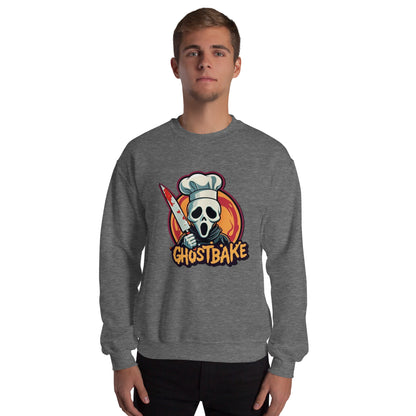 GhostBake Unisex Sweatshirt  from Rare Plus Apparel – unique movie & pop culture inspired design.