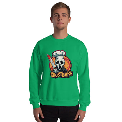 GhostBake Unisex Sweatshirt  from Rare Plus Apparel – unique movie & pop culture inspired design.