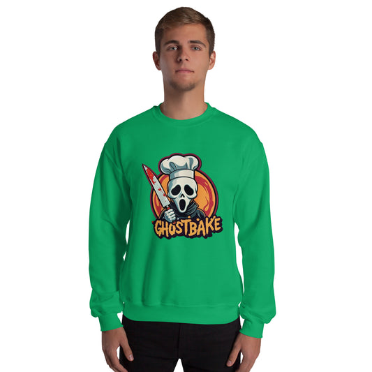 GhostBake Unisex Sweatshirt  from Rare Plus Apparel – unique movie & pop culture inspired design.