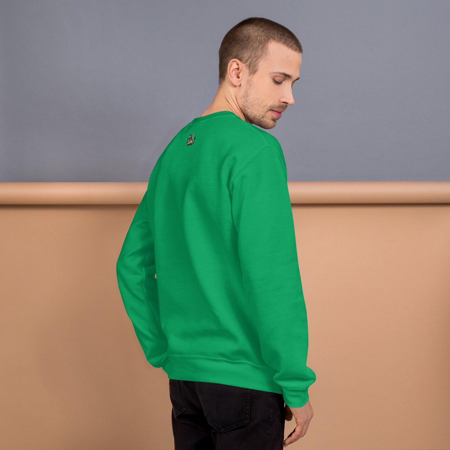 Haunted Halloween House Unisex Sweatshirt  from Rare Plus Apparel – unique movie & pop culture inspired design.
