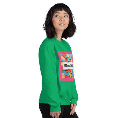 #PhysicalMedia Unisex Sweatshirt - Rare Plus Apparel!