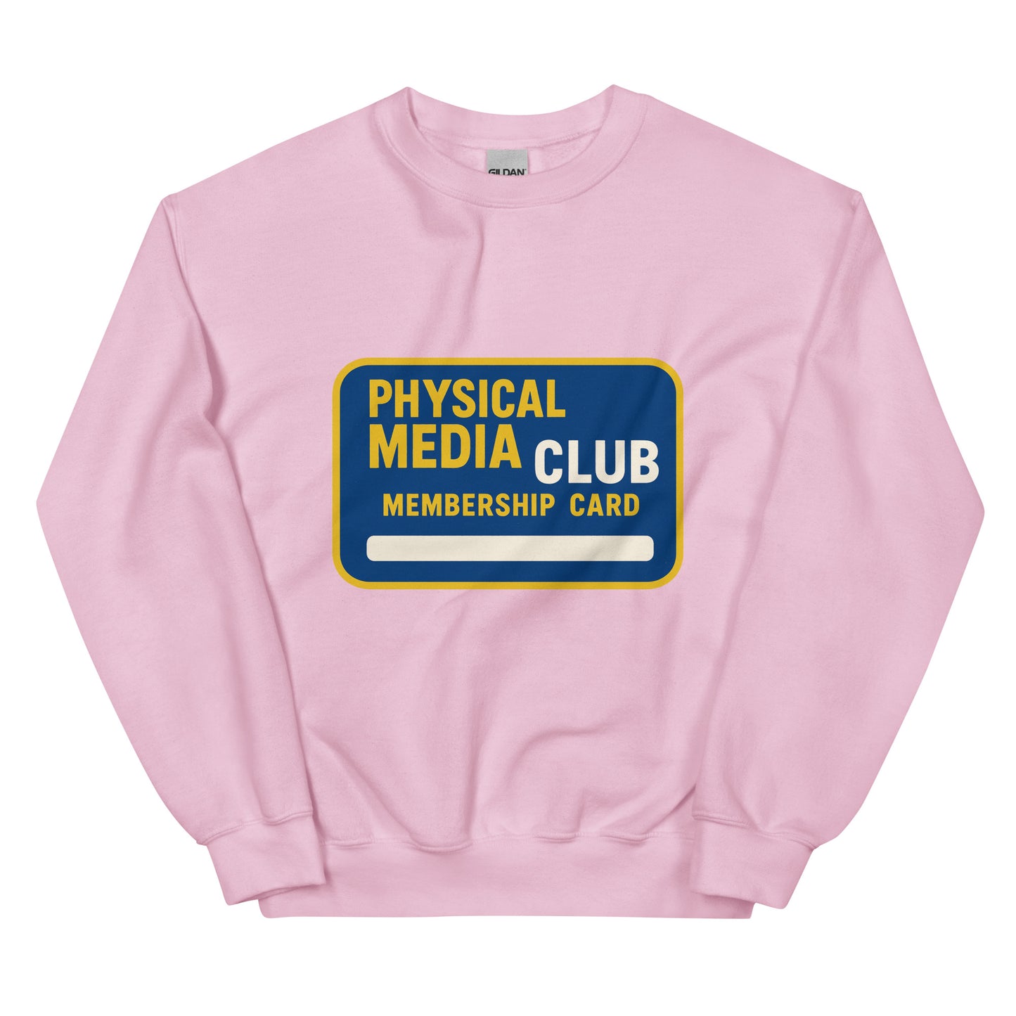Physical Media Club Unisex Sweatshirt  from Rare Plus Apparel – unique movie & pop culture inspired design.