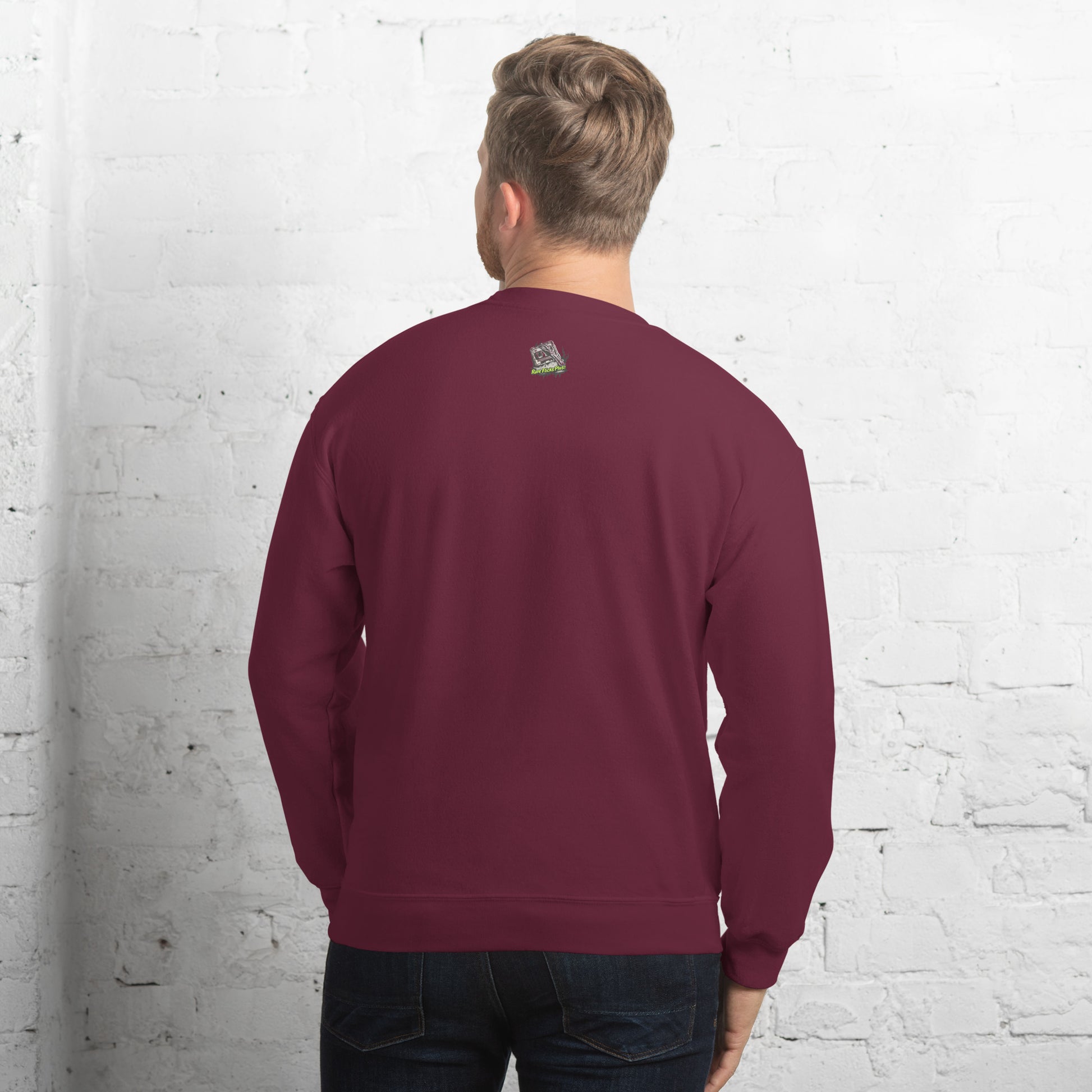 Demogorgon Records Unisex Sweatshirt  from Rare Plus Apparel – unique movie & pop culture inspired design.