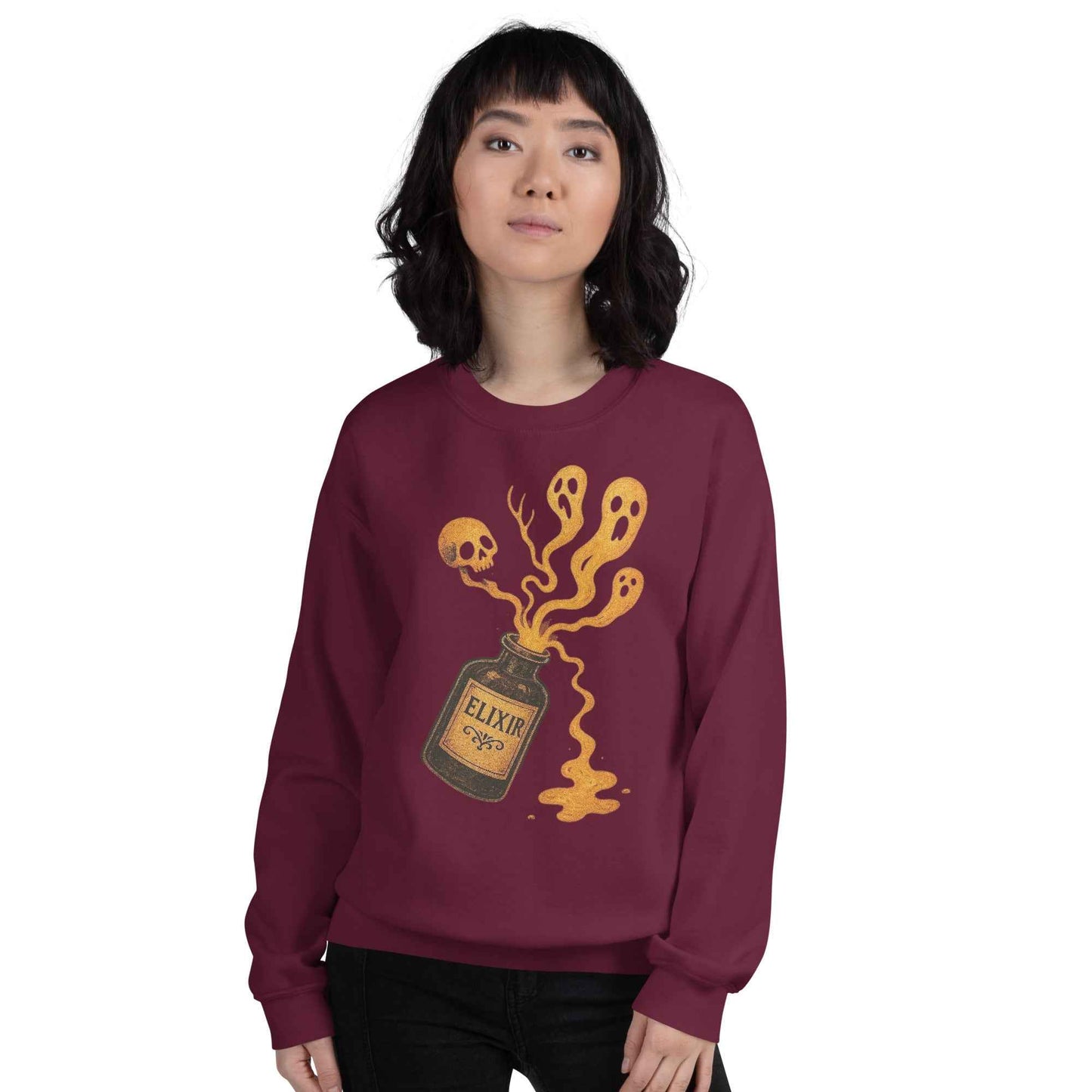 Vintage Horror Art Unisex Sweatshirt