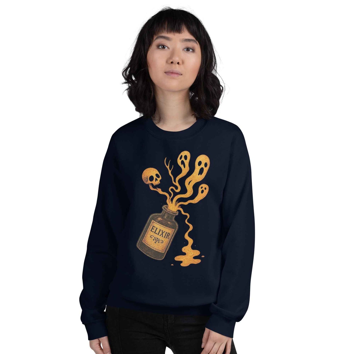 Vintage Horror Art Unisex Sweatshirt