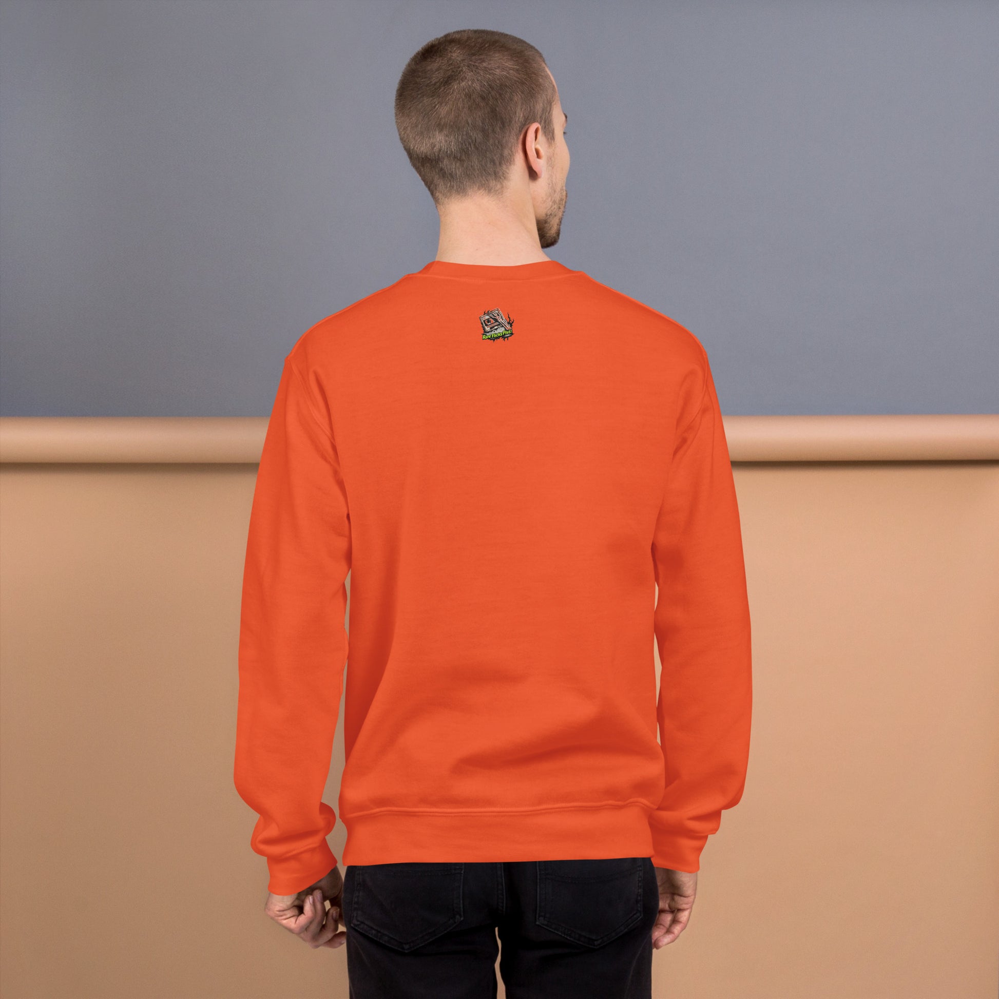 Haunted Halloween House Unisex Sweatshirt  from Rare Plus Apparel – unique movie & pop culture inspired design.
