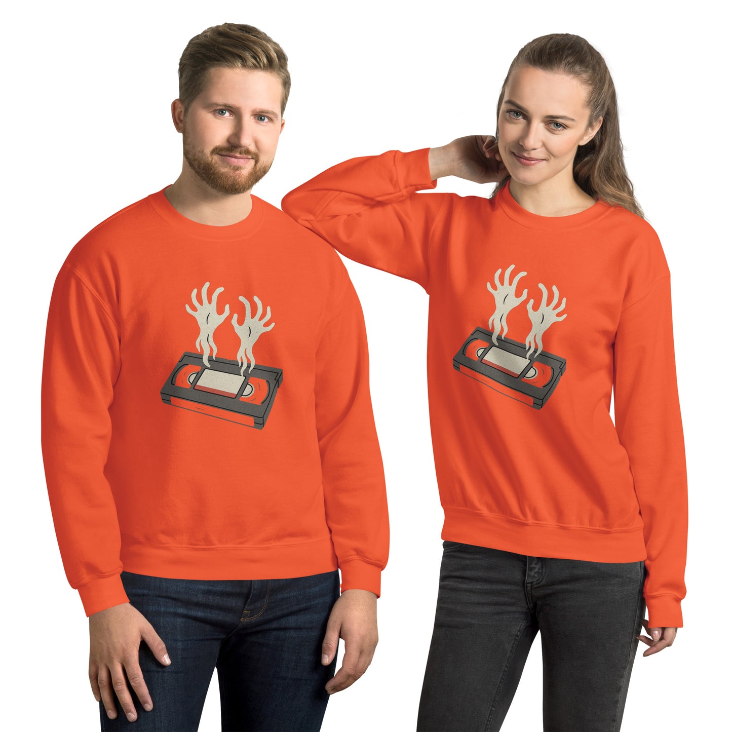 Cursed Media Unisex Sweatshirt  from Rare Plus Apparel – unique movie & pop culture inspired design.