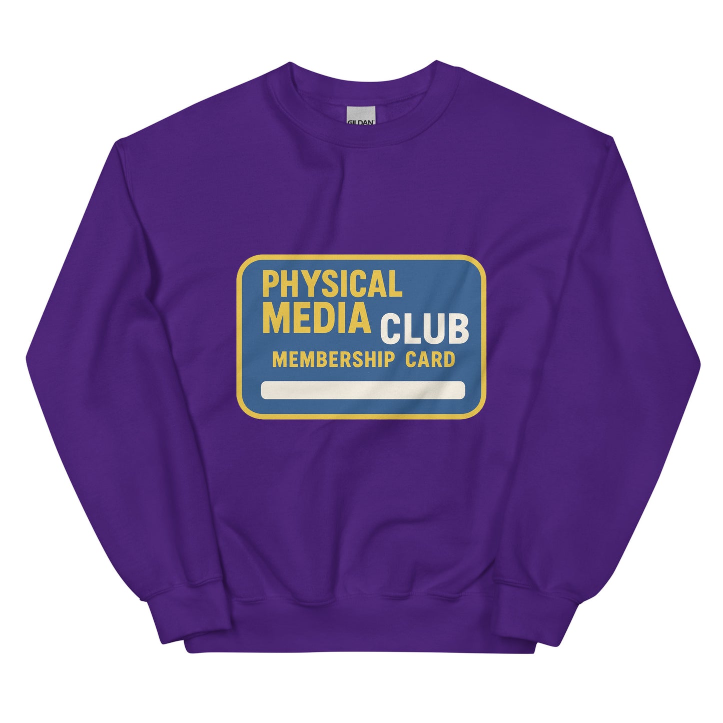 Physical Media Club Unisex Sweatshirt  from Rare Plus Apparel – unique movie & pop culture inspired design.