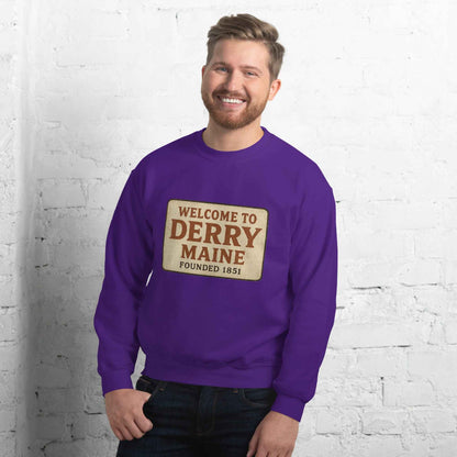 Welcome to Derry, Maine: Founded 1851 Unisex Sweatshirt