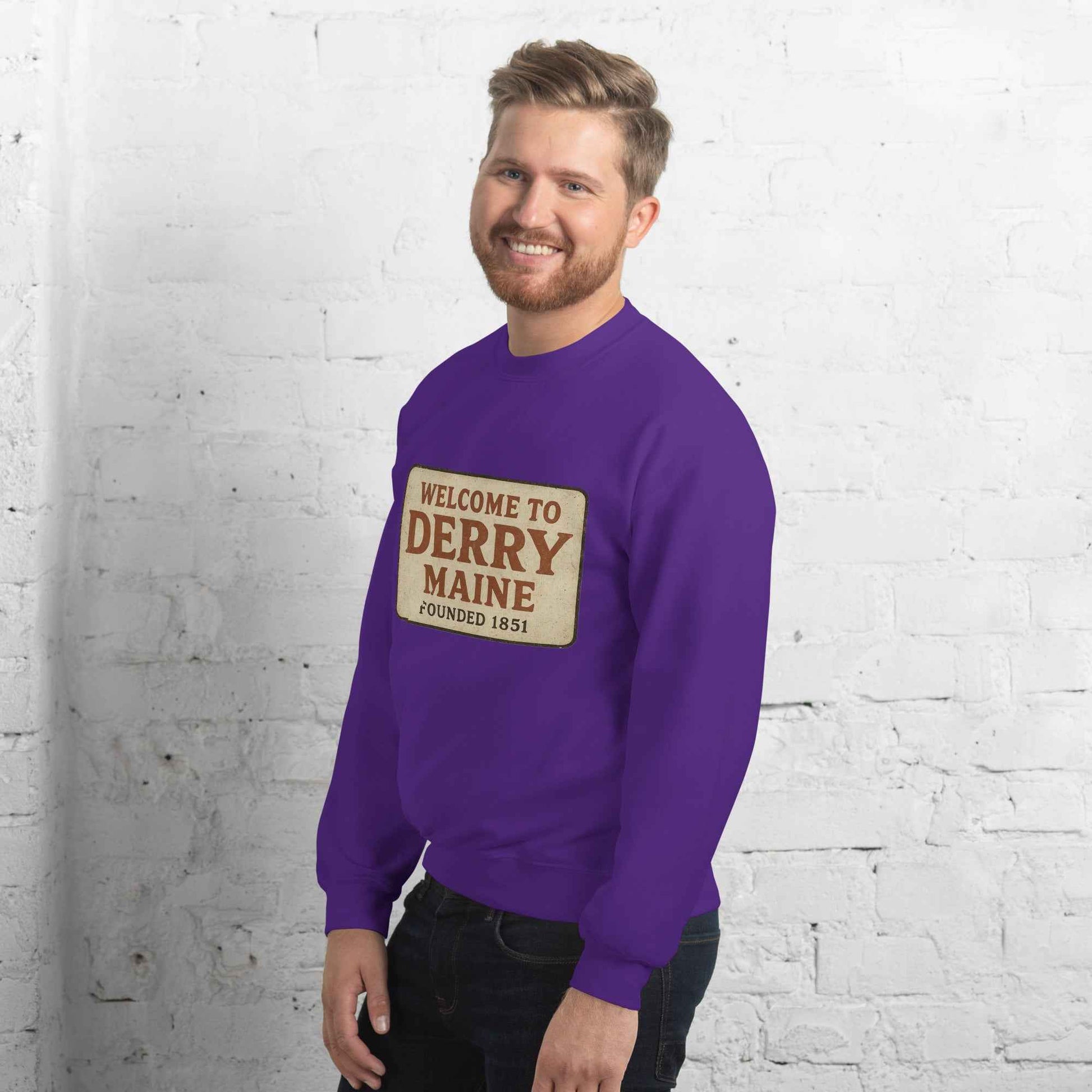 Welcome to Derry, Maine: Founded 1851 Unisex Sweatshirt